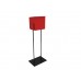 FixtureDisplays® Red Metal Ballot Box Donation Box Suggestion Box With Black Stand 11064+10918-RED